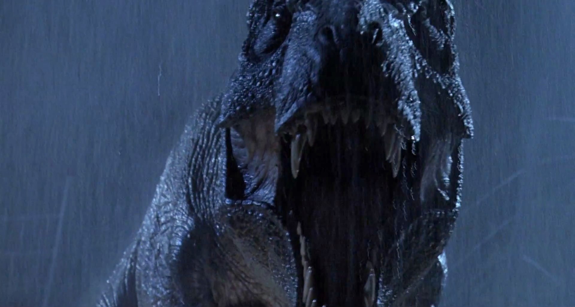 T-Rex roaring